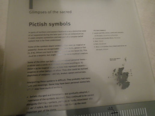 National Museum of Scotland - Pictish stone